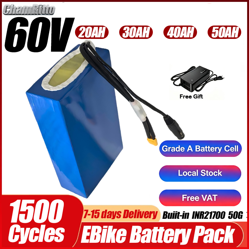 60V 50Ah Electric Scooter Battery - 60V 1500W Elektrikli Bisiklet 20ah 25ah