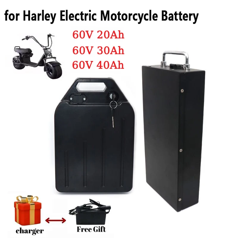 HarleyBattery 60V 20Ah 30Ah 40 - 60V 50Ah Electric Scooter Battery incelemesi ve fiyatı