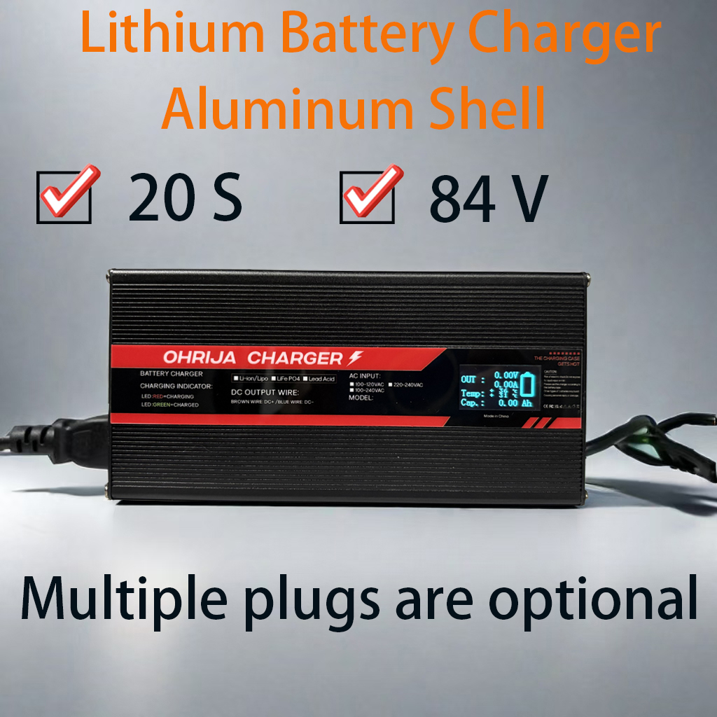 84V 10A Lityum Pil Şarj Cihazı - 84V 20A Smart Charger incelemesi ve fiyatı